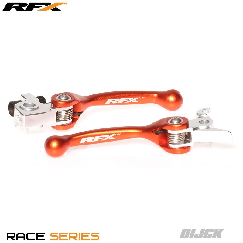 Hevels > RFX Flexible Lever Set KTM Brembo ORANGE - Van Dijck